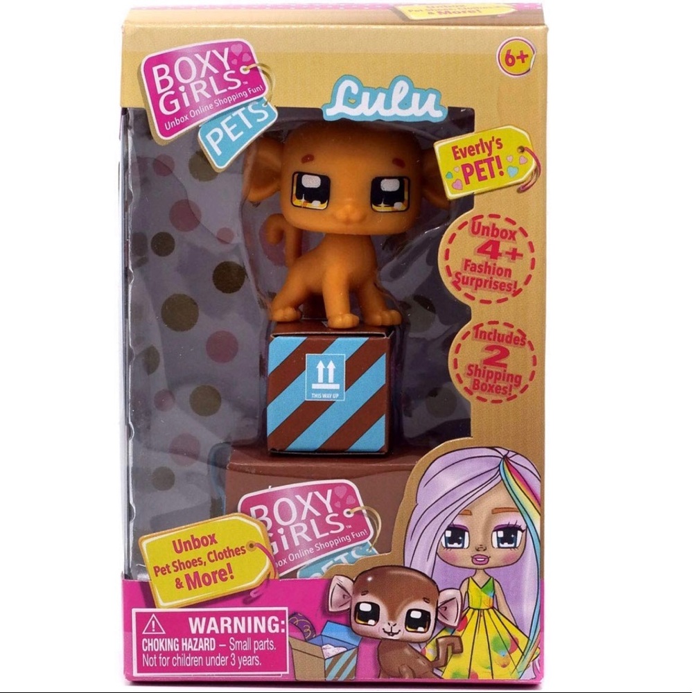 New Boxy Girls Pets, Lulu The Monkey